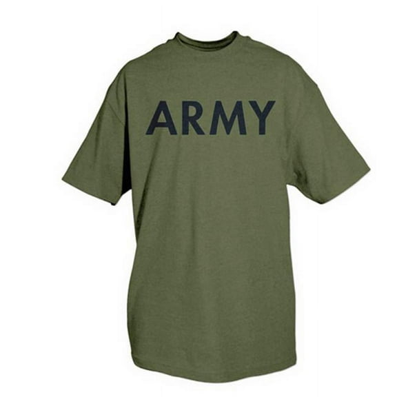 Fox Outdoor  Army One-Sided Imprinted T-Shirt - Olive Drab - Extra Large