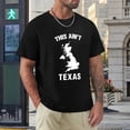 thumbnail image 4 of This Ain't Texas Charismatic Men's Cotton Short Sleeve HD Print Tee for Casual T-Shirt Crew Neck Top Black M, 4 of 7