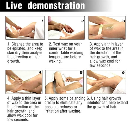 Yosoo Hard Wax Beans Hair Removal At Home Waxing For Women Men
