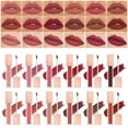 High Energy Dense Fog Lip Glaze Non Stick Cup Velvet Lipstick Plumping Lip Gloss Makeup Lip