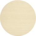thumbnail image 1 of Ahgly Company Machine Washable Indoor Round Contemporary Brown Area Rugs, 6' Round, 1 of 7