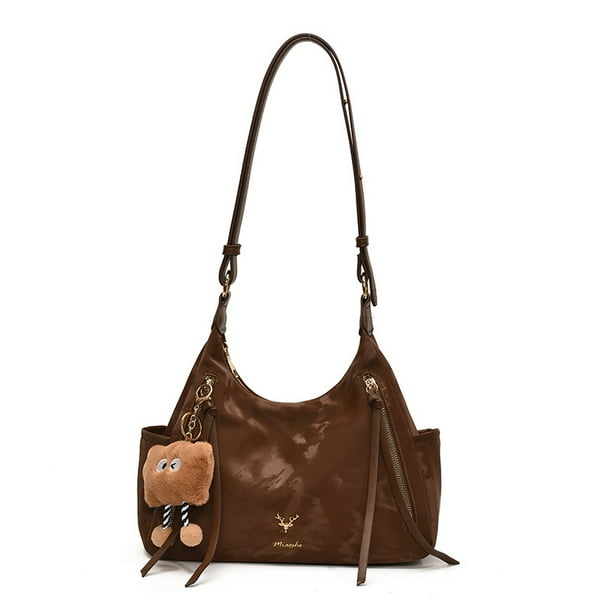 Bolso informal de gran capacidad para mujer, nuevo estilo 2025, bolso bandolera versátil de alta gama, bolso de hombro de moda para la axila.
