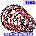 thumbnail image 3 of SPRING PARK 130BCD Chainring 50/52/54/56/58/60T Narrow Wide Teeth Single Speed Crank Set Rings for Most Road Bike Parts, 3 of 7