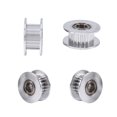 thumbnail image 5 of Gegong Timing Pulley, Timing Pulley Wheel,2pcs Aluminum 5mm Inner Diameter Timing Belt Drive Idler Pulley With Bearing For 3D Printer, 5 of 8