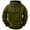 #01 Army Green, variant on Men's Quarter Zip Hooded Pullover, Multi-Pocket Long Sleeve Hoodie, Activewear Solid Sweatshirt for Casual Work, Blue S