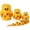 A, variant on wznxdo Clearance Sale Lovely Animal Yellow Duck Russian Nesting Dolls Cute Matryoshka Dolls Set of 10 Pieces Home Decorations