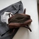 thumbnail image 3 of Bolso Hombro para Mujer Con Múltiples Bolsillos en Las Axilas Gamuza Sintética El (café), 3 of 9