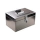 thumbnail image 1 of Caja fuerte grande de acero inoxidable con cierre de 18 x 11 x 12 cm, 1 of 2