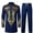 Dark Blue%GC%, variant on Men's Outfit Sets Casual Ethnic Hot Gold Tops Pants Retro Suit for Men Cozy Fall Winter African Style Outfits