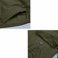 thumbnail image 6 of Twill Cargo Shorts for Men Multi Pockets Mens Long Shorts Below Knee Casual Hiking Summer Capri Pants Big and Tall Size M-5XL Army Green, 6 of 6