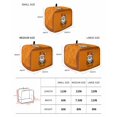 thumbnail image 2 of Christmas Gnomes Toaster Cover 2 Slice, Small Kitchen Appliance Covers, Winter Xmas Snowflakes Textured Orange Toaster Oven Cover with Loop, Bread Machine Cover Polyester Dust Cover Protection, 2 of 4