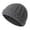 Grey, variant on Womens Knit Short Fisherman Beanie Winter Warm Streetwear Hats for Men