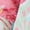 Pink Gemstone Combo, variant on Womens Mixed Print Cold Shoulder Top Pink Gemstone Combo XS
