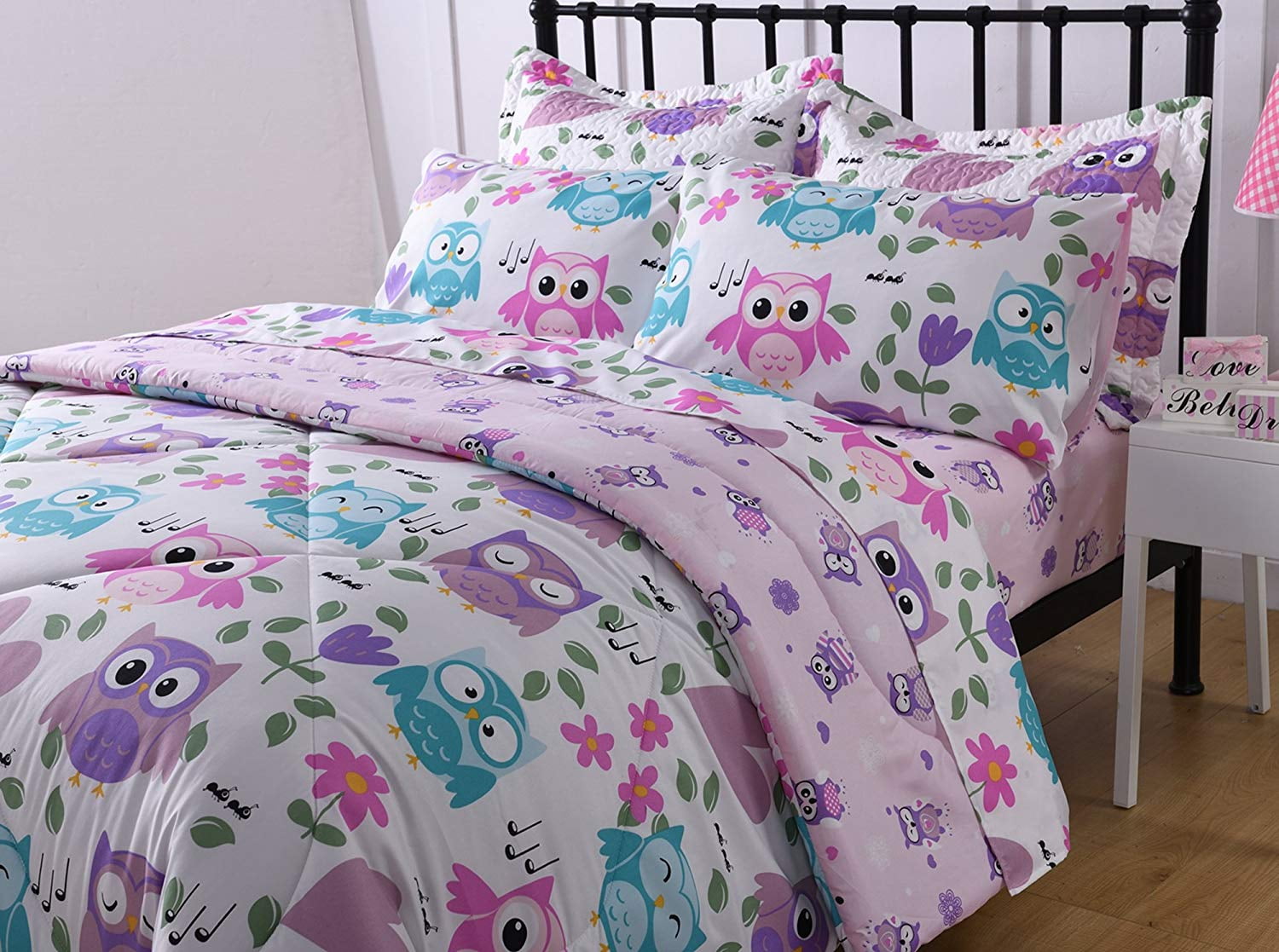 twin girls bed set