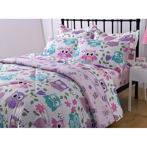 Girls Comforter Set Kids Bedding, Full Bedding Sets For Toddler Girl