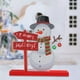 thumbnail image 1 of Decoración de mesa navideña, letrero de madera, centro de mesa, adorno navideño para escritorio, oficina, suministros para fiestas, decoración del Muñeco de nieve BLESIY Letrero de mesa, 1 of 8
