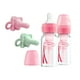 thumbnail image 1 of Pack Dr Brown's 2 biberones Options+ 4oz y 2 chupones Rosa, 1 of 5