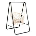 thumbnail image 5 of Zimtown Hammock Chair Stand, Portable Outdoor Frame for Patio Garden, Stand Only, Black, 5 of 7