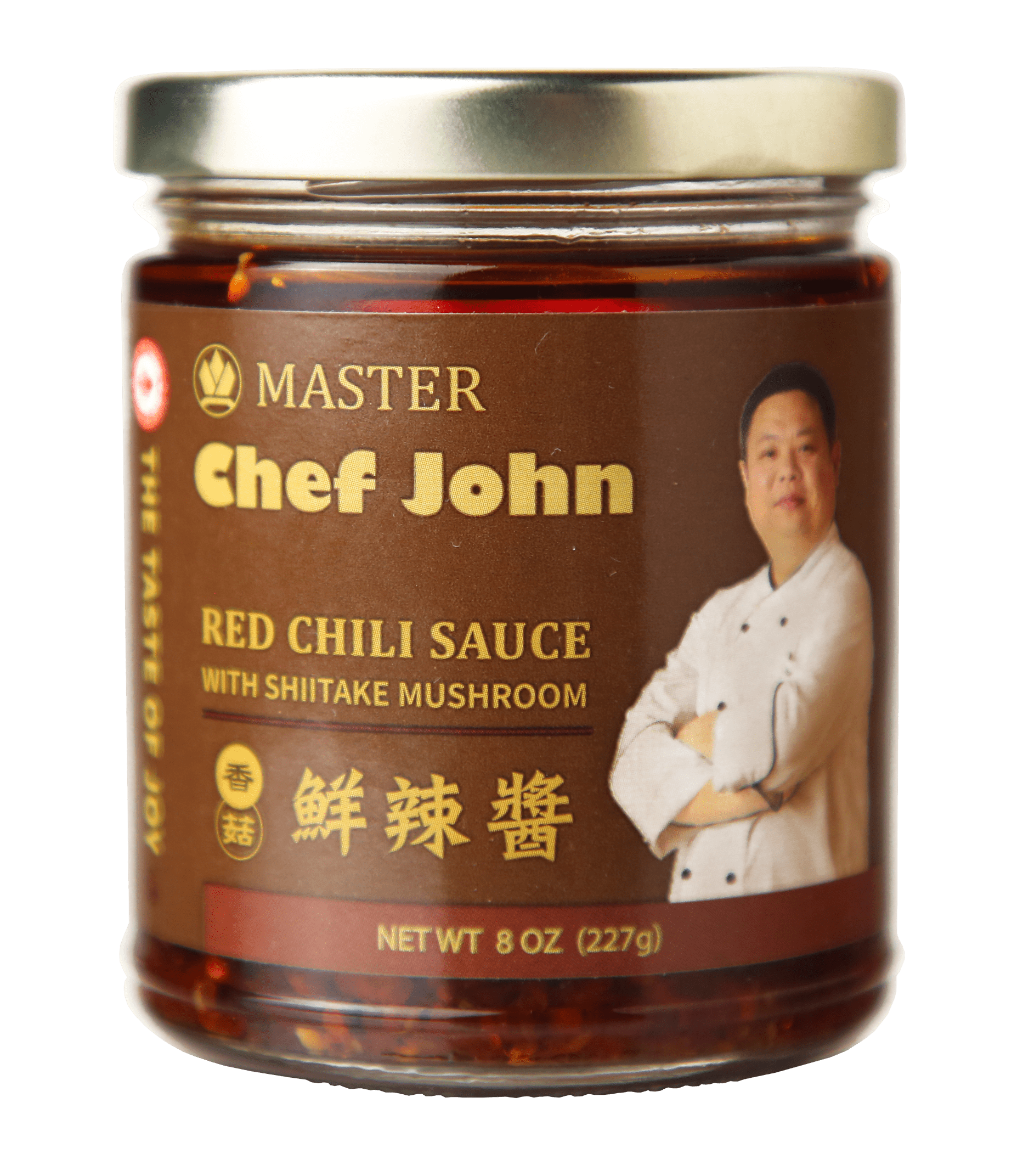 Master Chef John Red Chili Sauce with Shiitake Mushroom, 8 oz (Pack of