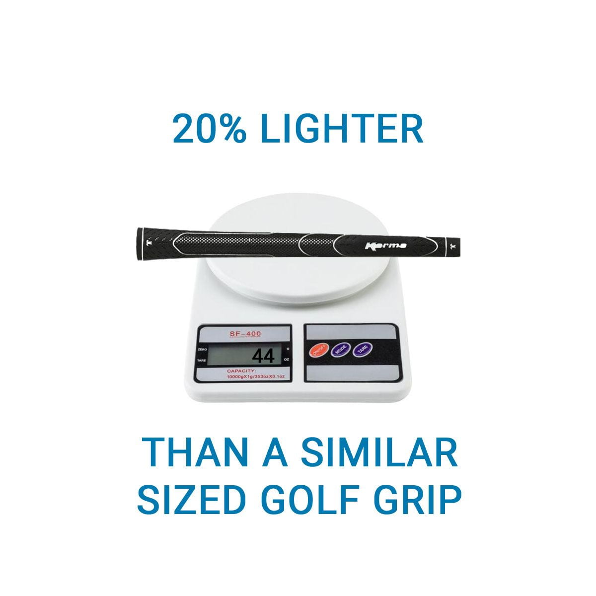 Karma Super Light Midsize (+1/32") Black 13 Piece Golf Grip Bundle