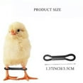Winyuyby 100PCS Baby Chicken Splay Leg Hobble Brace Adjustable Poultry