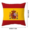 thumbnail image 3 of Throw Pillow Covers Flag Printed Cushion Covers Sports Fan Decorative Pillowcases For Car Bar Home Sofa Bedroom Decoration, 3 of 7