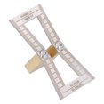 thumbnail image 3 of Dovetail Scribing Gauge Marker, High Strength Multiple Slopes Quick Woodworking Wood Dovetail Tool  For Drawing Lines, 3 of 8
