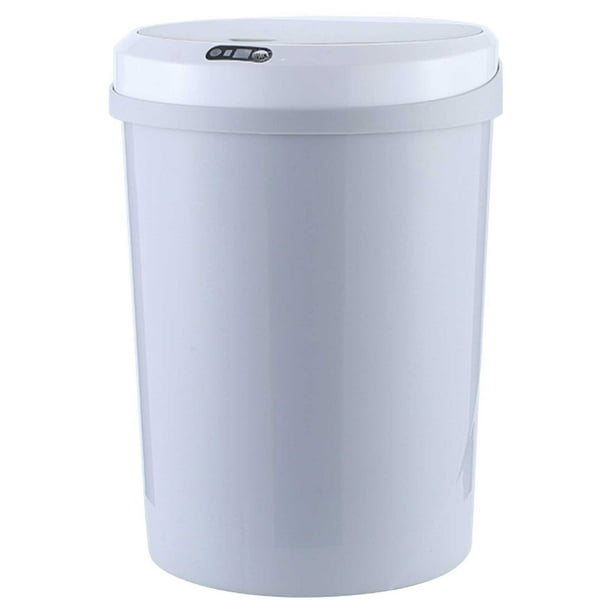 Cubo de basura inteligente multifuncional para el hogar, con inducción, para escritorio y coche, ideal para almacenar basura.