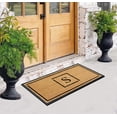thumbnail image 5 of A1 Home Collections Hand-Crafted Rubber Coir Doormat Double/Single Door Mat for Outdoor 24x48 inch, 5 of 7