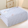 thumbnail image 7 of Qocolhg Summer Cooler Quilt, Washable & Lightweight Summer Comforter Cooling Blanket for All Season Use, Machine Washable, Bedding Soft Coverlet Conditioned Quilts for Kids, 39x59 inch, Gray, 7 of 7