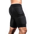 thumbnail image 4 of Pantalones Cortos De Compresión Acolchados Antichoque De Béisbol Break Through Slider M Negro SM SunniMix Pantalones Cortos De Compresión, 4 of 8