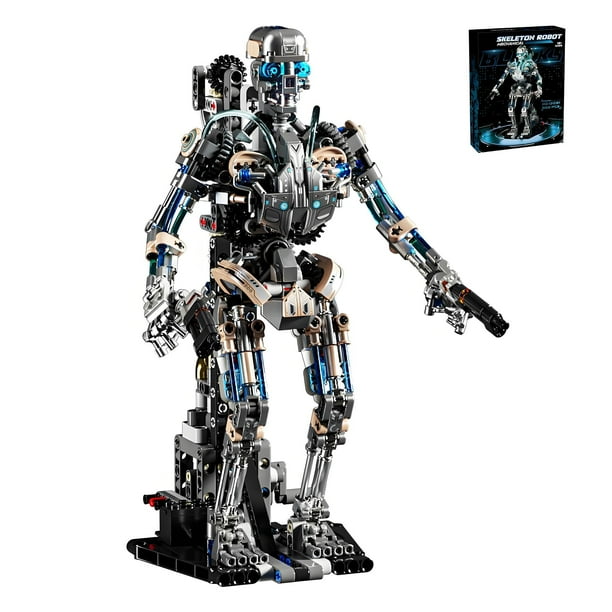 Bloque de construcción CSNRHG Mechanical Skeleton Robot 692 unidades, más piezas