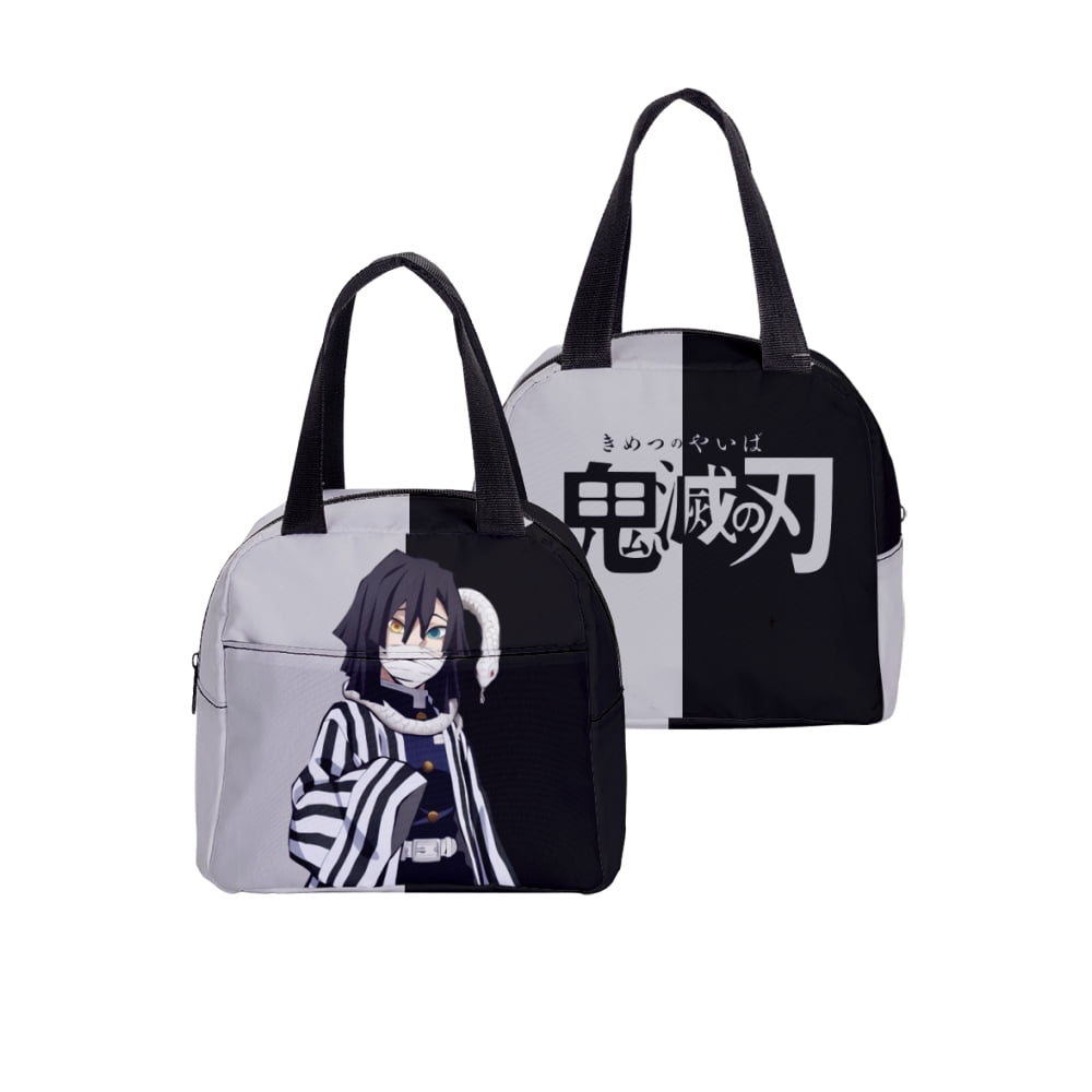Demon Slayer Print Lunch Boxes Women Kimetsu No Yaiba Cooler Thermal