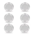 thumbnail image 1 of Focos LED empotrables ultradelgados, 9 W, 220 V-240 V, IP44, juego de 6, luz blanca natural para sala de estar y baño, profundidad de instalación de 28 mm, 1 of 5