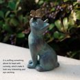 thumbnail image 3 of Estatuilla de gato estatua de gato de jardín estilo retro exquisitamente elaborado para oficina familiar ANGGREK Otros, 3 of 8