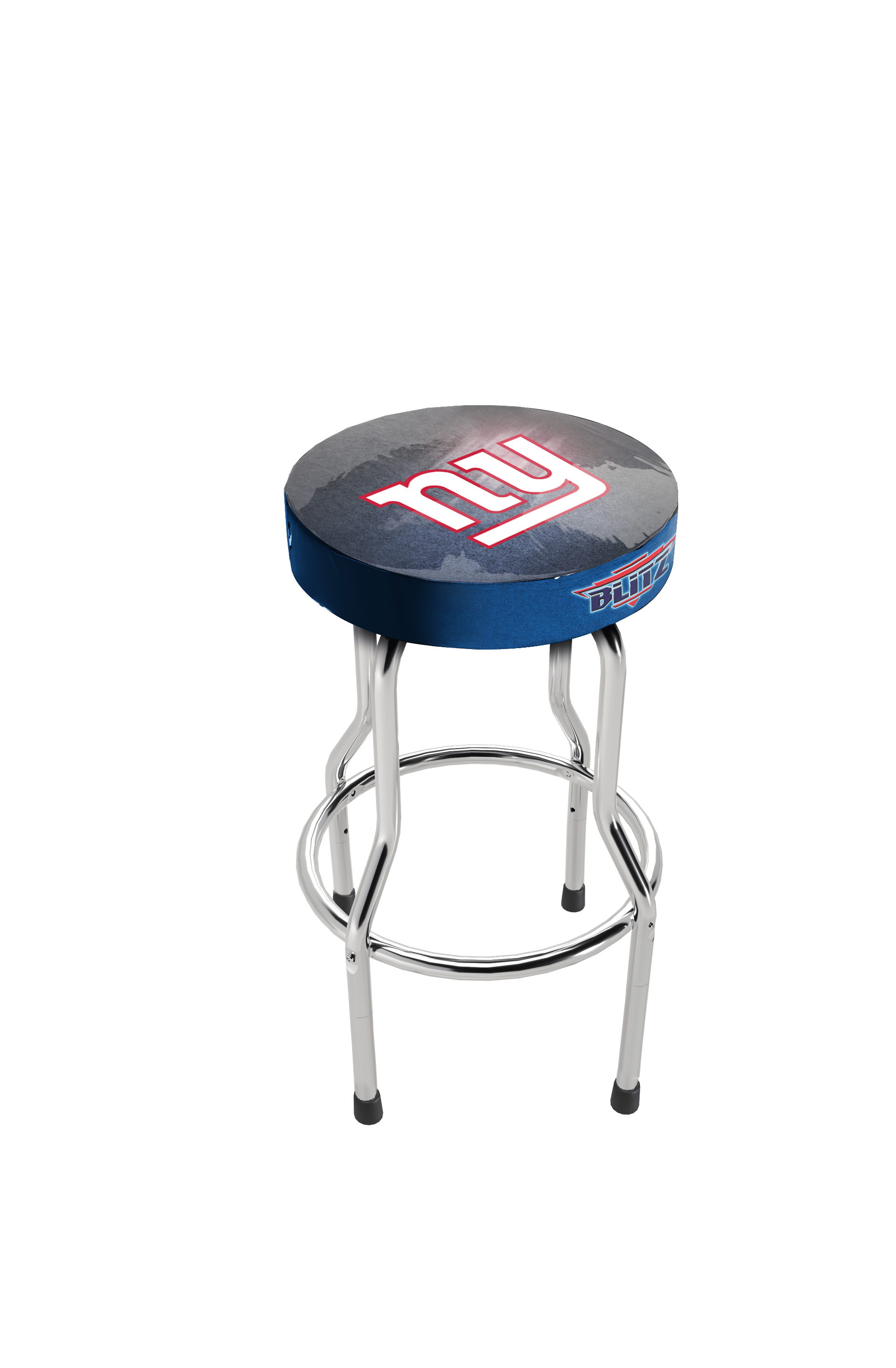 New York Giants Adjustable NFL Blitz Team Pub Stool, Arcade1Up