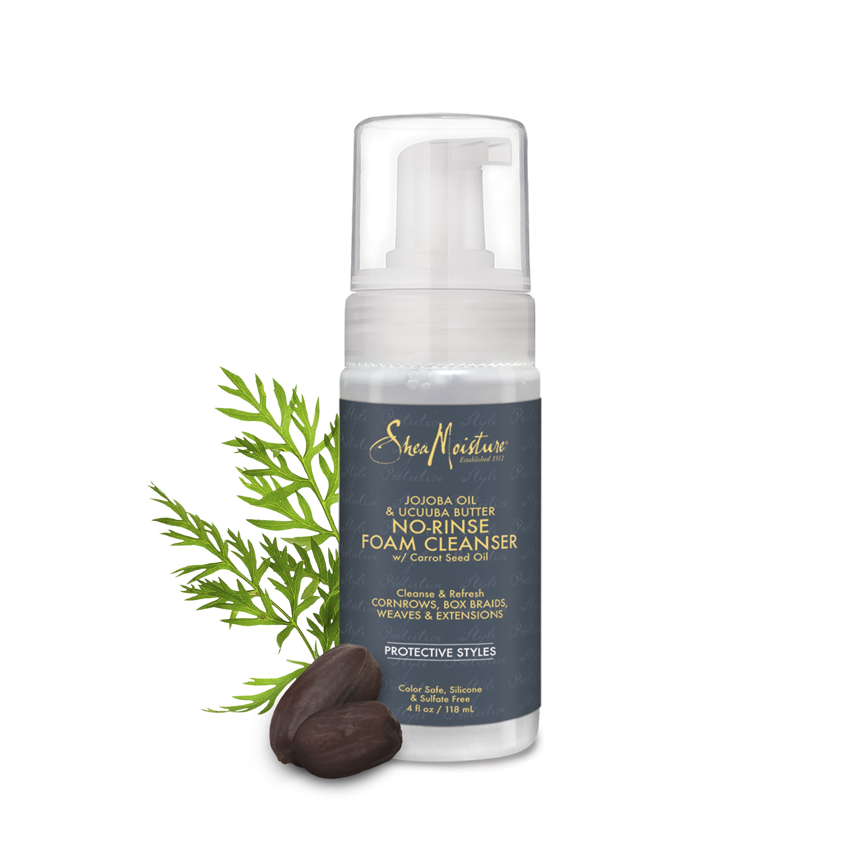 shea moisture foaming face wash