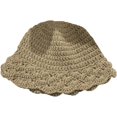 thumbnail image 3 of CoCopeaunts Bucket Hats for Women Soft Folding Fisherman Hat Autumn Winter Warm Pure Color Knit Handmade Ladies Bucket Cap, 3 of 8