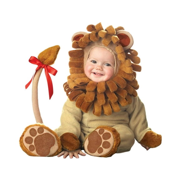 Nituyy Toddler Baby Animal Costume, Deluxe Shark Peacock Owl Lion Costume with Hood and Shoe Covers Set