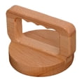 thumbnail image 2 of Barra de impresión en bloque de madera, herramienta de impresión, prensa de impresión manual, sello y relieve Mango de onda, 2 of 7