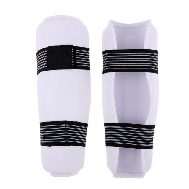 pitrice Taekwondo MMA Kicking Training Shin Leg Guard Pads Support Adjustable Breathable Protector XL