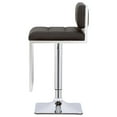thumbnail image 4 of DeeHome Black and Chrome Adjustable Bar Stool, 4 of 7