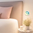thumbnail image 4 of Enchufe eléctrico de luz nocturna para niños [paquete de 2] con sensor de crepúsculo Luz de pared coránica LED pequeña para habitación de bebé, lámpara de noche montada en la pared, iluminación de baño de escaleras de pasillo, 0.6W Zhivalor BST3055419, 4 of 5