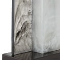 thumbnail image 2 of Uttermost Vanda Modern Steel Resin and Fabric Table Lamp in White/Gray/Nickel, 2 of 5