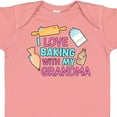 thumbnail image 4 of Inktastic I Love Baking with My Grandma Girls Baby Bodysuit, 4 of 5