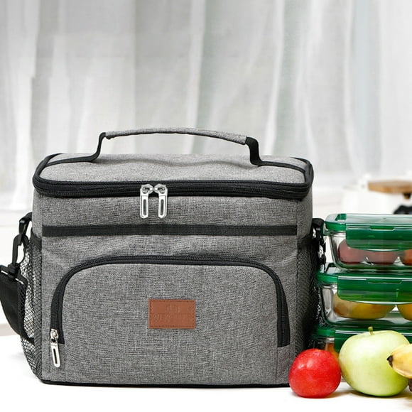 Dvkptbk Cooler Bag: Insulated Leakproof Can Soft Sided Portable Cooler Bag for Lunch, Grocery Shopping, Camping And Road Trips