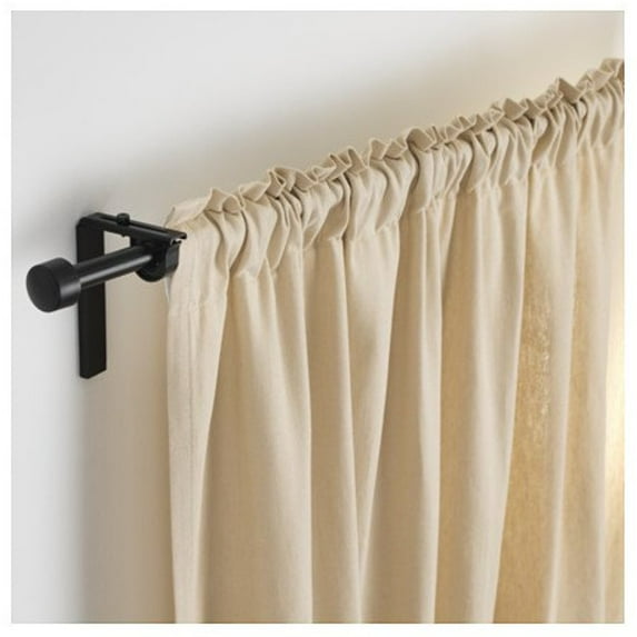 Ikea Curtain rod combination, black 202020.8238.186