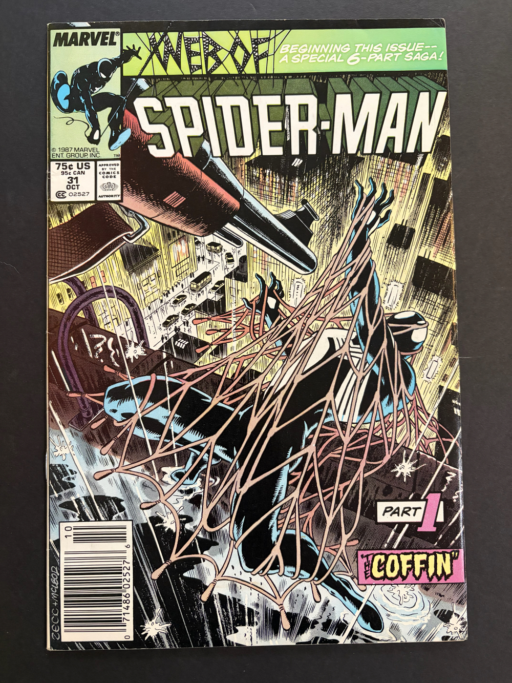 Cover of Web of Spider-Man #31