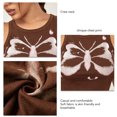 thumbnail image 4 of Mujeres Casual sin mangas Tank Top impreso Slim Fitting Crew Neck camisa transpirable para el verano, 4 of 8