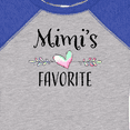 thumbnail image 4 of Inktastic Mimi's Favorite- Heart Grandchild Boys or Girls Baby Bodysuit, 4 of 5